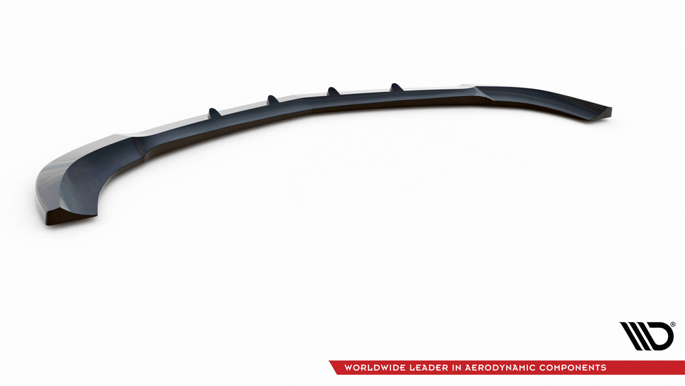 Lame Du Pare-Chocs Avant V.2 Mercedes-Benz C Coupe / Sedan / Estate  AMG-Line C204 / W204 Facelift / S204 Facelift