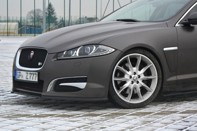 LAME DU PARE-CHOCS AVANT / SPLITTER JAGUAR XF (X250) MK1 SPORTBRAKE S-PACK