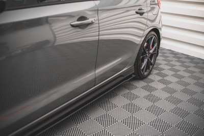 Street Pro Rajouts Des Bas De Caisse V.2 Hyundai I30 N / N-Line Hatchback / Fastback Mk3 / Mk3 Facelift