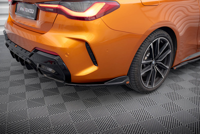 Lames De Pare-Chocs Arrière Latérales V.6 BMW 4 M440i G22 / G23 / G22 Facelift / G23 Facelift