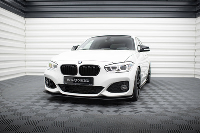 Street Pro Lame Du Pare-Chocs Avant V.3 BMW 1 F20 M-Pack Facelift / M140i