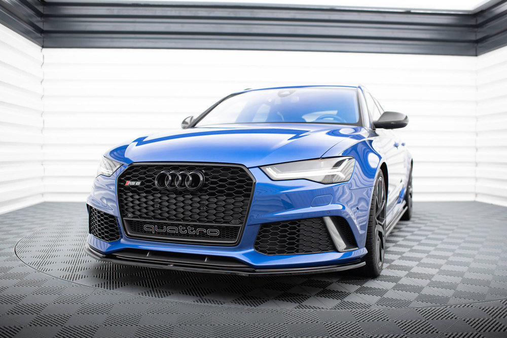 Lame Du Pare-Chocs Avant V.1 Audi RS6 C7 / C7 Facelift