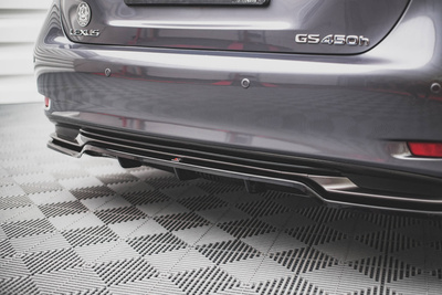 Arriere Splitter (avec une barre verticale) Lexus GS F Sport Hybrid Mk4 (L10)