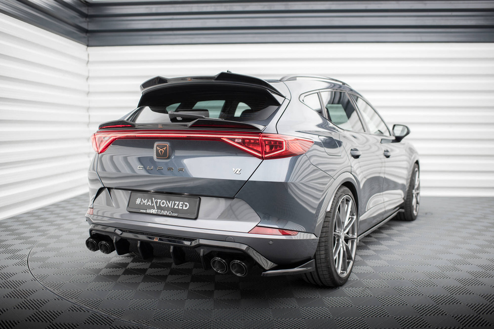 Rajout Du Pare-Chocs Arriere V.3 + Conseils d'échappement Cupra Formentor VZ Mk1 / Mk1 Facelift