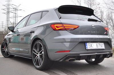 Rajout Du Pare-Chocs Arriere V.1 Seat Leon Cupra Mk3 FL Hatchback