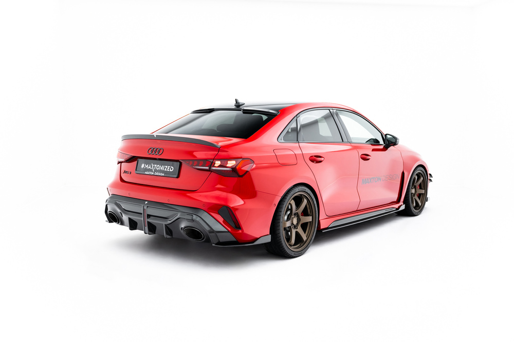 Prepreg Carbon Fiber Becquet de hayon V.2 Audi RS3 / S3 / A3 S-Line / A3 Sedan 8Y Facelift