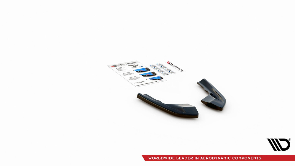 Lames De Pare-Chocs Arrière Latérales V.1  Volkswagen Golf R Mk8