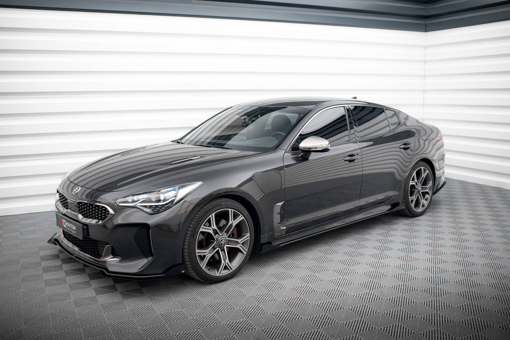 Street Pro Rajouts Des Bas De Caisse + Flaps Kia Stinger GT / GT-Line / Standard Mk1