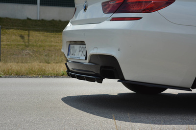Arriere Splitter BMW 6 Gran Coupé MPACK (avec une barre verticale)