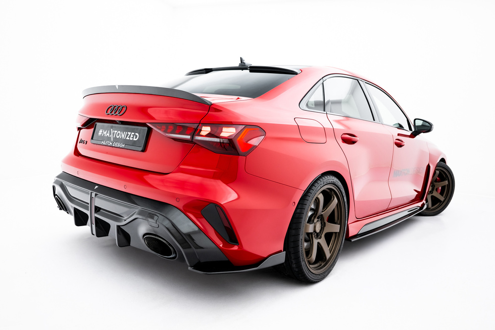 Fibre de Carbone Diffuseur Arrière Audi RS3 Sedan 8Y Facelift