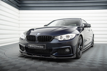 Lame Du Pare-Chocs Avant V.5 BMW 4 Coupe / Gran Coupe / Cabrio M-Pack F32 / F36 / F33