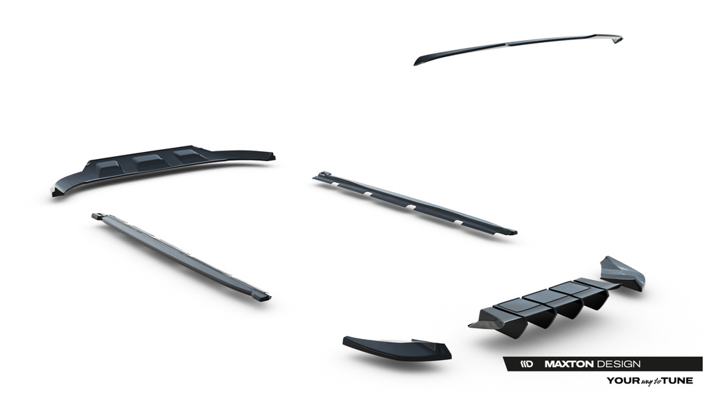 Ensemble Diffuseur Cupra Ateca Mk1 Facelift