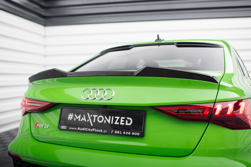 Prepreg Carbon Fiber Becquet de hayon Audi RS3 / S3 / A3 S-Line / Standard Sedan 8Y