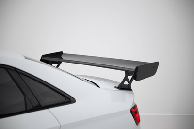 Carbon Spoiler With External Brackets Uprights Audi A3 / A3 S-Line / S3 / RS3 Sedan 8V / 8V Facelift