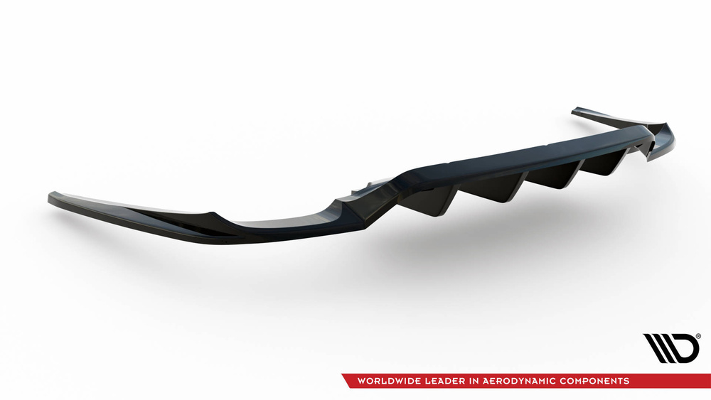 Arriere Splitter (avec une barre verticale) Porsche Panamera Turbo 970