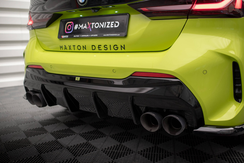 Rajout Du Pare-Chocs Arriere V.3 + échappement Milltek Sport BMW 1 M135i / 128ti F40