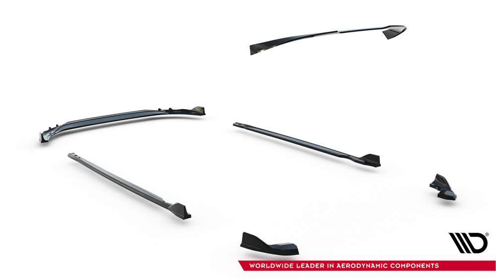 Ensemble Diffuseur V.1 Volkswagen Golf R Hatchback Mk8 Facelift