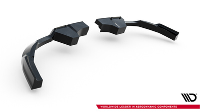 Arriere Splitter (avec une barre verticale) Mini Countryman JCW U25