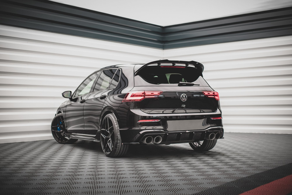 Lames De Pare-Chocs Arrière Latérales V.4  Volkswagen Golf R Mk8