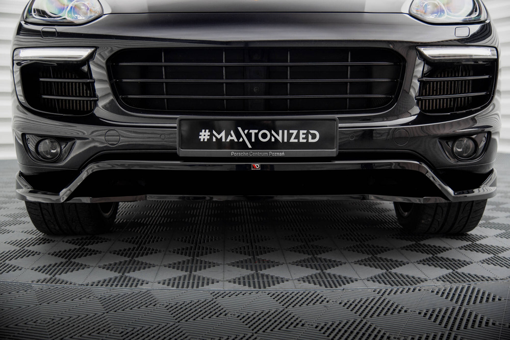 Lame Du Pare-Chocs Avant Porsche Cayenne Mk2 Facelift