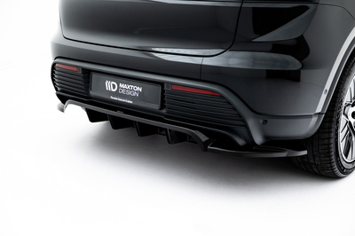 Arriere Splitter (avec une barre verticale) Porsche Macan EV Mk1