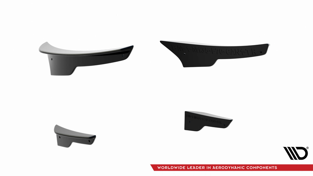Ailes de pare-chocs avant (Canards) BMW 1 M-Pack F70