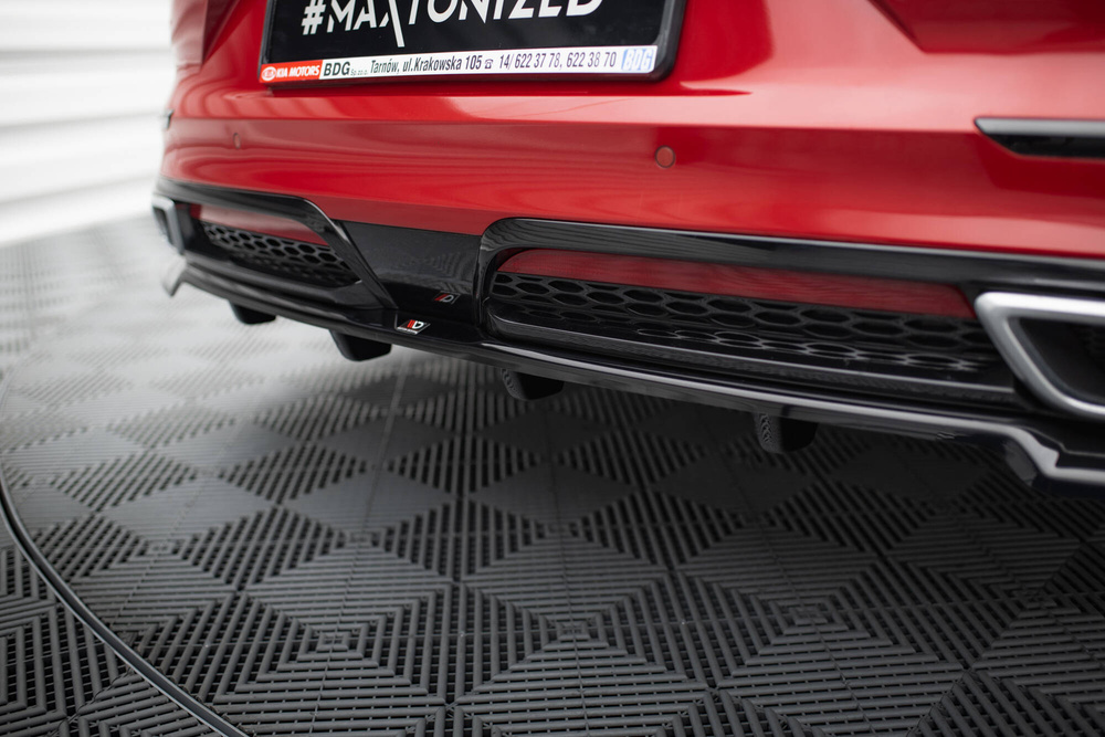Arriere Splitter (avec une barre verticale) Kia ProCeed GT-Line Mk1