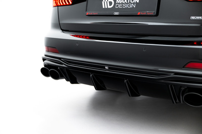 Rajout Du Pare-Chocs Arriere + Faux Pot D'échappement Audi A6 S-Line / S6 C8 / C8 Facelift