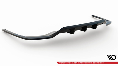 Arriere Splitter (avec une barre verticale) V.2 Audi A4 S-Line B9 Facelift