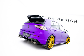 Lames De Pare-Chocs Arrière Latérales V.8 Volkswagen Golf R Mk8 / Mk8 Facelift