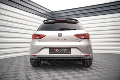 Arriere Splitter (avec une barre verticale) Seat Leon Hatchback Mk3