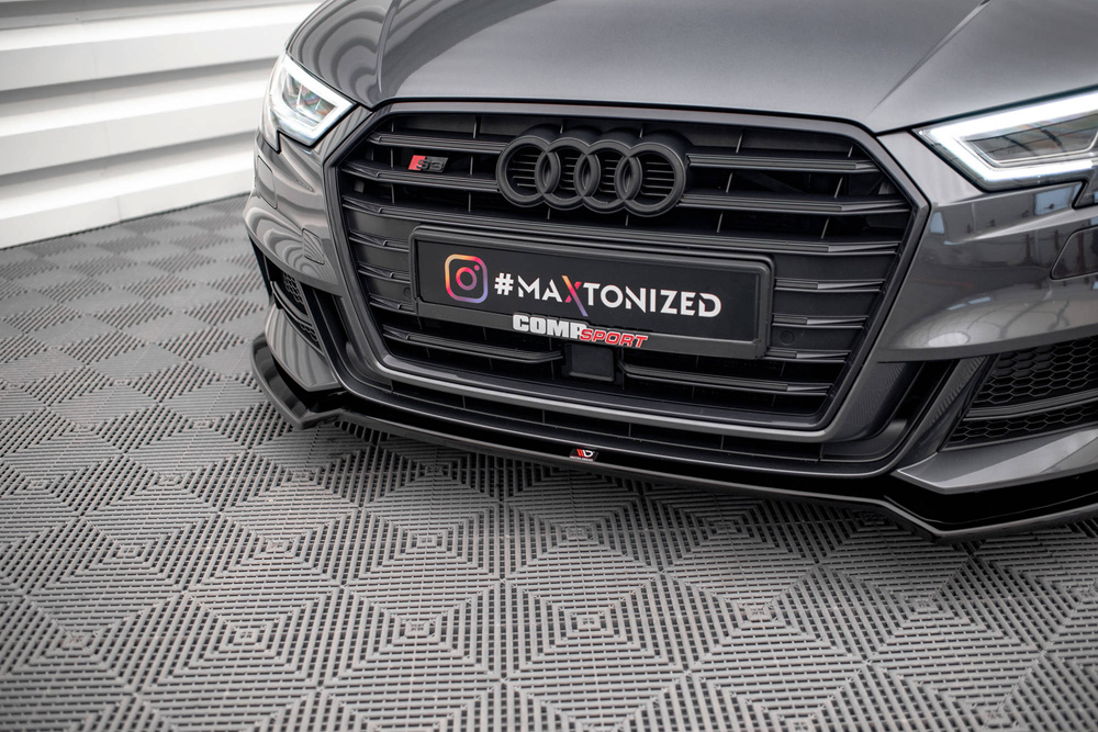 Lame Du Pare-Chocs Avant V.2 Audi S3 / A3 S-Line Sportback 8V Facelift