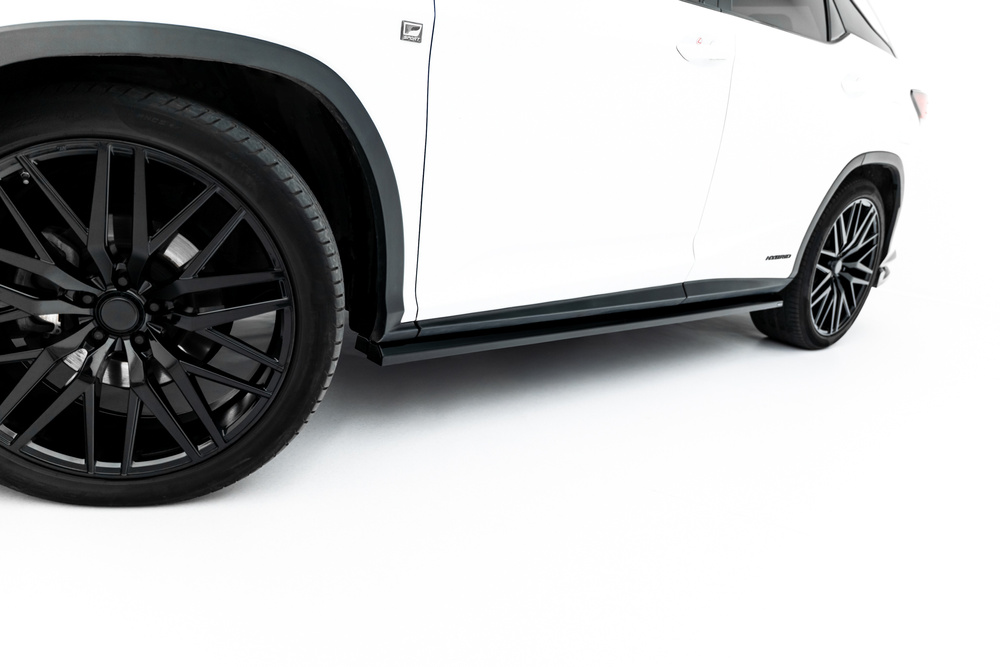 Rajouts Des Bas De Caisse Lexus RX F-Sport Mk4 Facelift (version sans marchepieds OEM)
