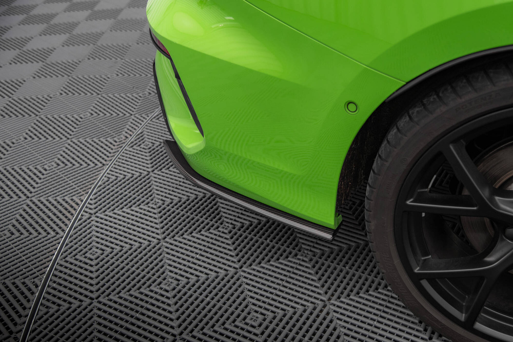Fibre de Carbone Lames De Pare-Chocs Arrière Latérales Audi RS3 Sedan 8Y