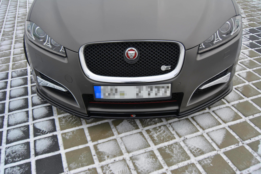 LAME DU PARE-CHOCS AVANT / SPLITTER JAGUAR XF (X250) MK1 SPORTBRAKE S-PACK