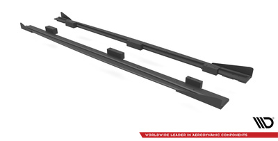 Street Pro Rajouts Des Bas De Caisse + Flaps Audi S3 / A3 S-Line Sportback 8V Facelift