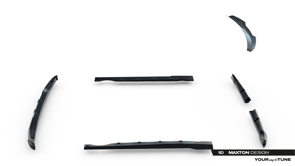 Ensemble Diffuseur Brabus Smart Fortwo C451 Facelift