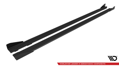 Street Pro Rajouts Des Bas De Caisse V.2 + Flaps Audi A3 S-Line Sedan / S3 Sedan 8Y / 8Y Facelift