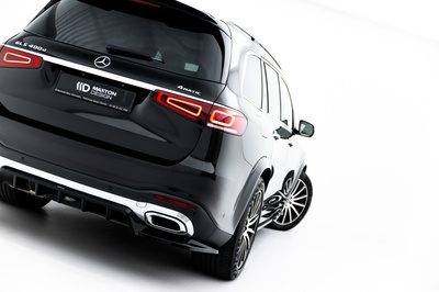 Arriere Splitter (avec une barre verticale) V.2 Mercedes-Benz GLS AMG-Line X167