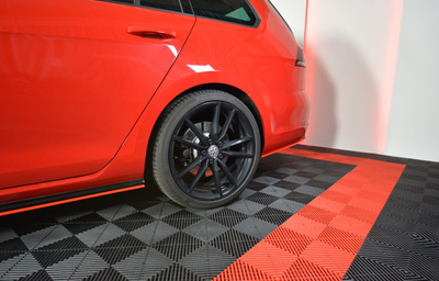 LAME DU PARE-CHOCS ARRIERE V.2 VW GOLF 7 R VARIANT FACELIFT