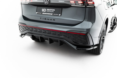 Arriere Splitter (avec une barre verticale) Volkswagen Tiguan R-Line Mk3 