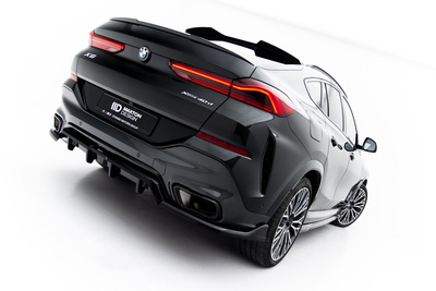 Arriere Splitter (avec une barre verticale) V.2 BMW X6 M-Pack G06 Facelift