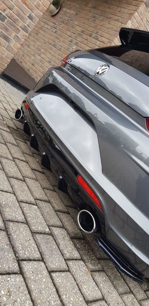 RAJOUT DU PARE-CHOCS ARRIERE VOLKSWAGEN SCIROCCO MK.3 R FACELIFT