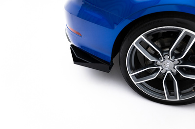 Street Pro Lame Du Pare Chocs Arriere + Flaps Audi S3 Sedan 8V