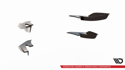 Ailes de pare-chocs avant (Canards) Audi S5 / A5 S-Line Coupe / Sportback F5
