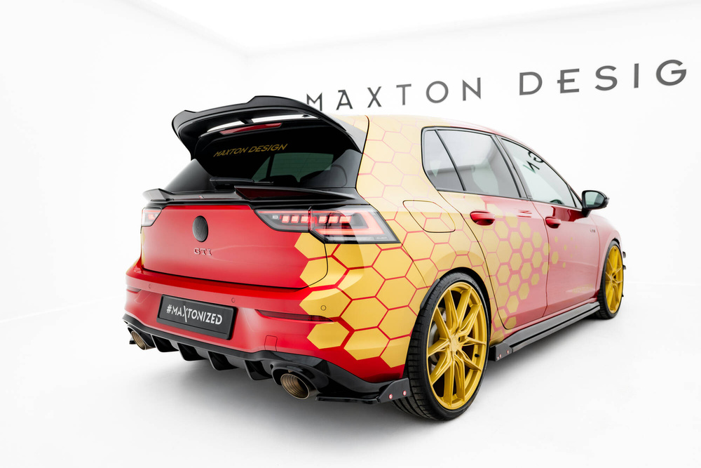 Plus Bas Spoiler Cap 3D Volkswagen Golf GTI / GTI Clubsport / R / R-Line / GTE / GTD Mk8 / Mk8 Facelift