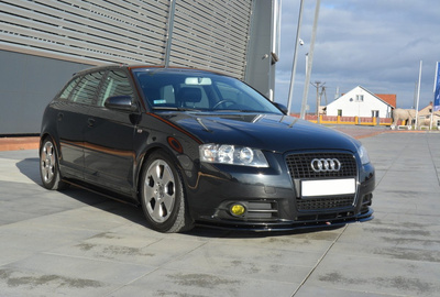 Lame Du Pare-Chocs Avant / Splitter Audi A3 8P S-Line