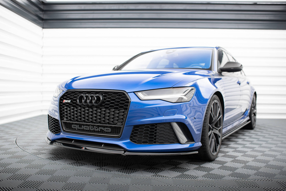 Lame Du Pare-Chocs Avant V.2 Audi RS6 C7 / C7 Facelift