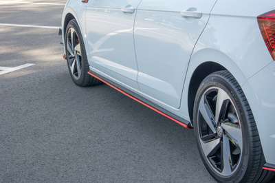 Side Skirts Diffusers Volkswagen Polo GTI / R-line Mk6