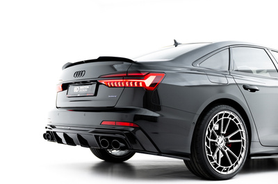 Rajout Du Pare-Chocs Arriere + Faux Pot D'échappement Audi A6 S-Line / S6 C8 / C8 Facelift